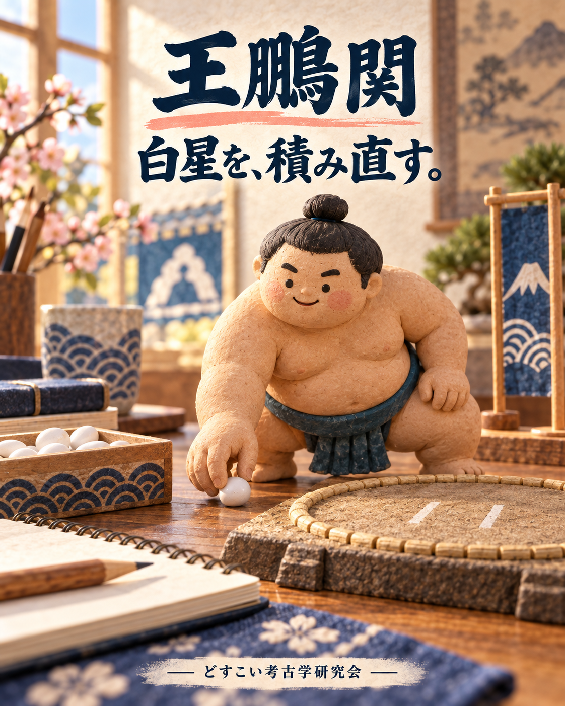 王鵬関。まず一つ、白星を積み直す。