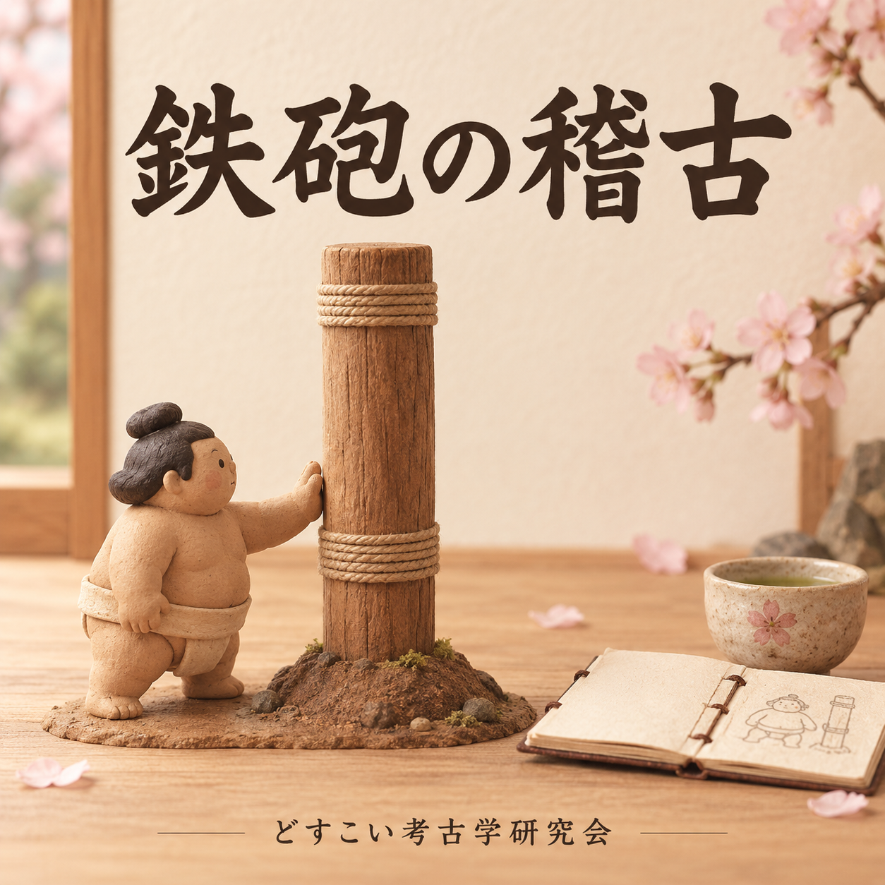 鉄砲の稽古をイメージした創作画像