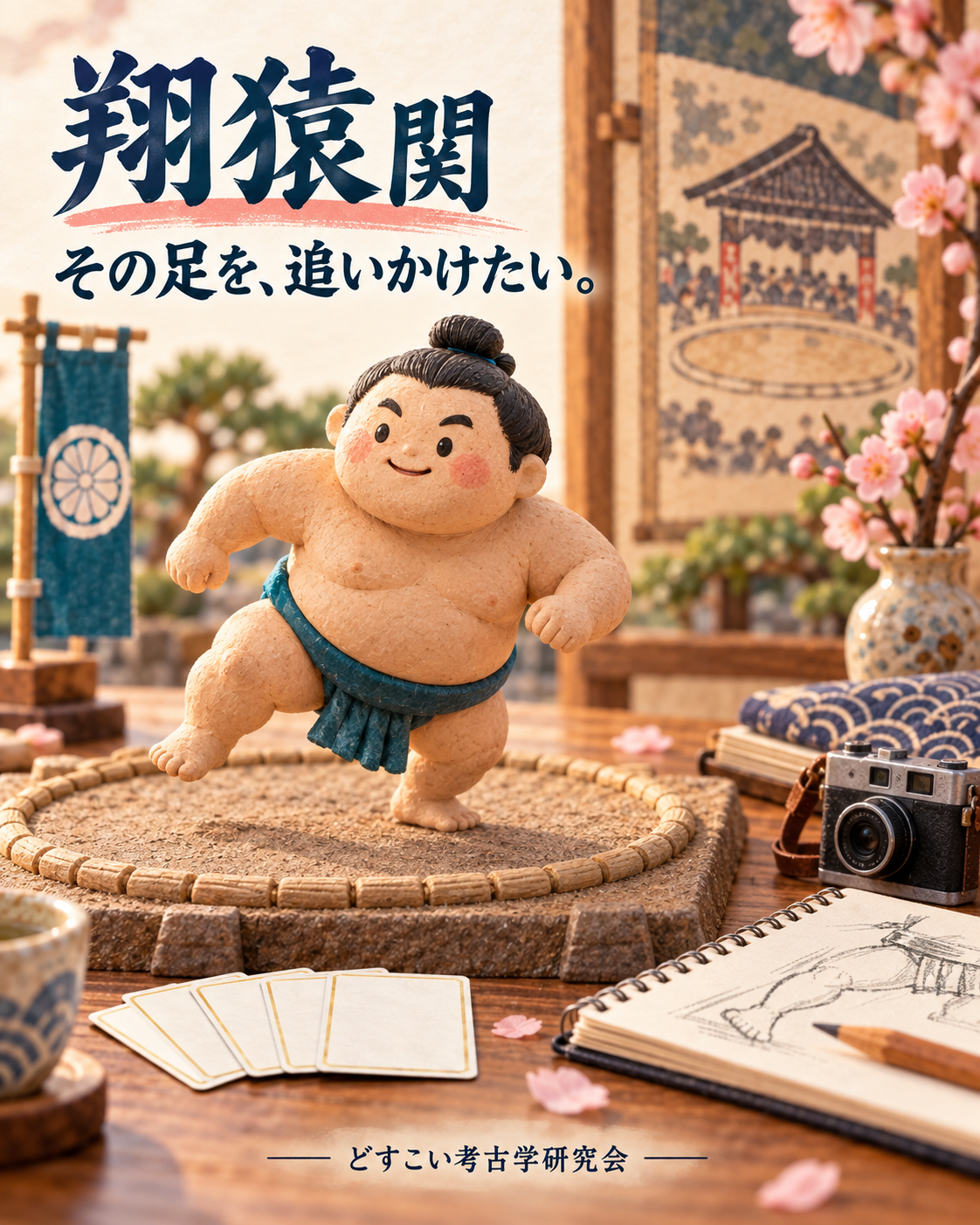 翔猿関。その足を、最後まで追いかけたい。