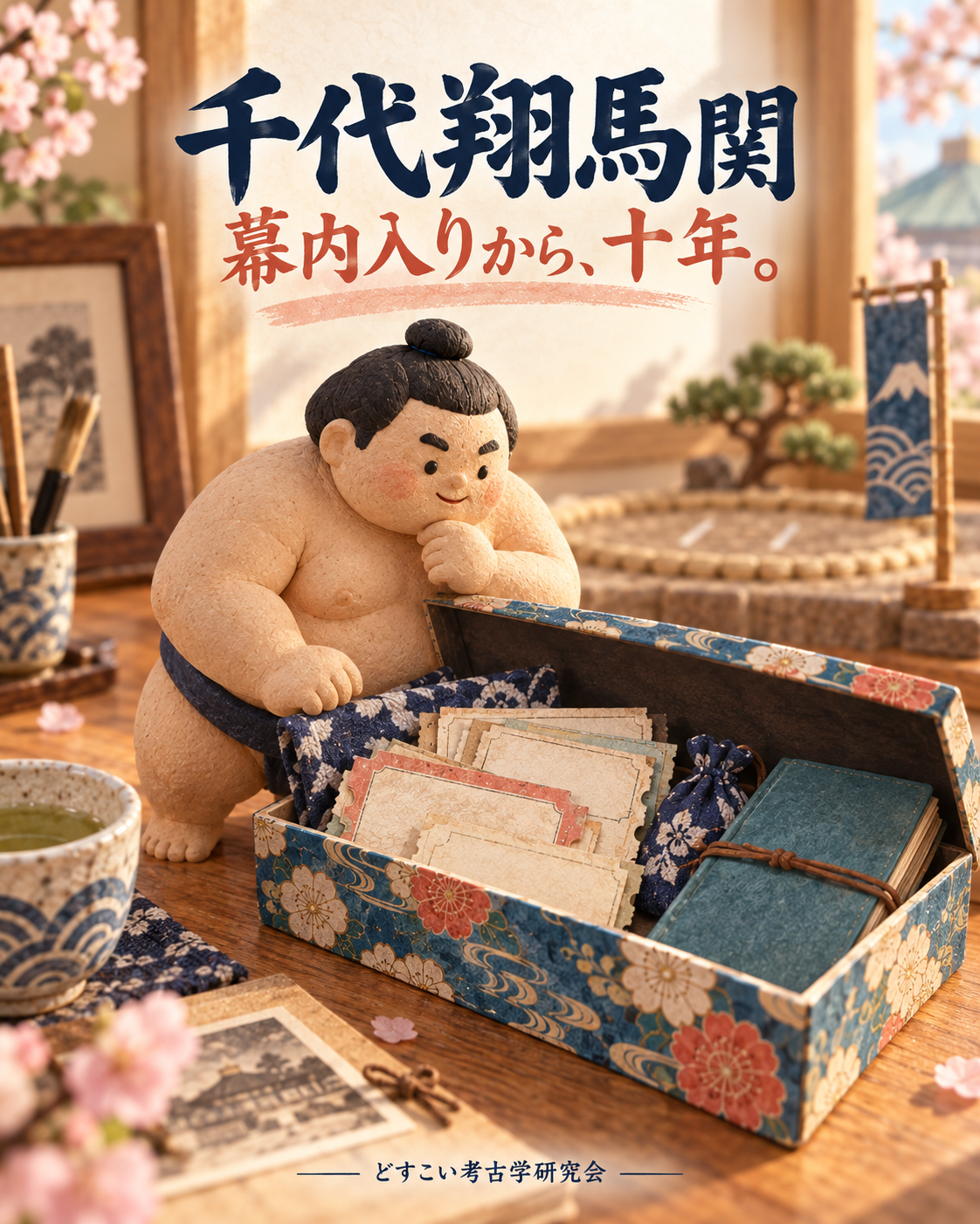 千代翔馬関。幕内で迎える、十年後の九月。