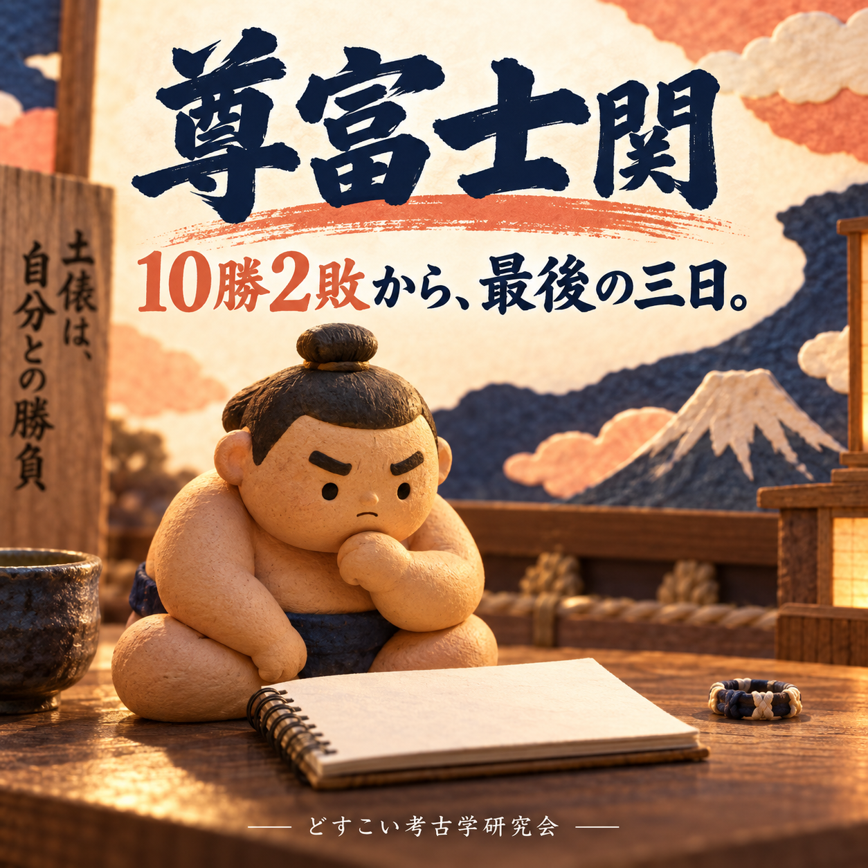 尊富士関｜十二日目10勝2敗からの3連敗。10勝5敗の中身を読む