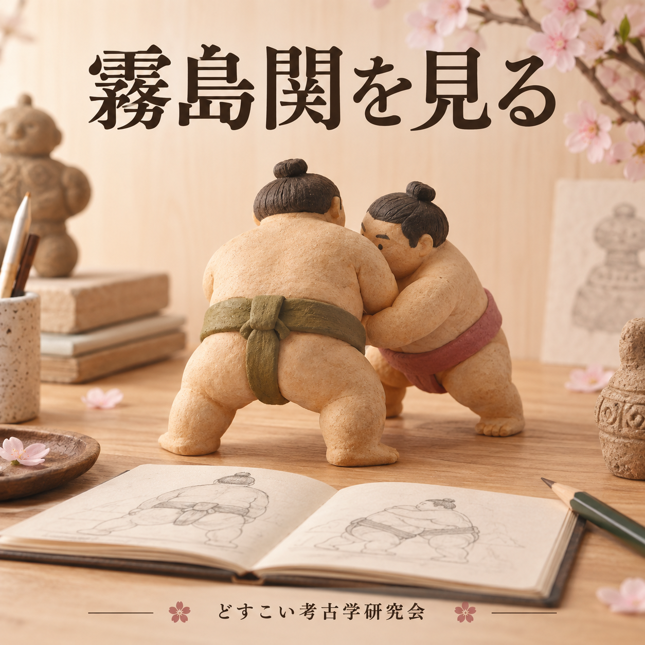 霧島関を見るをイメージした創作画像