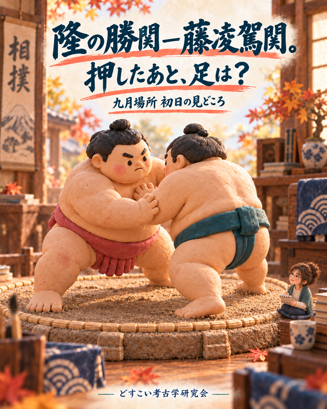 隆の勝関―藤凌駕関。押したあと、足は？