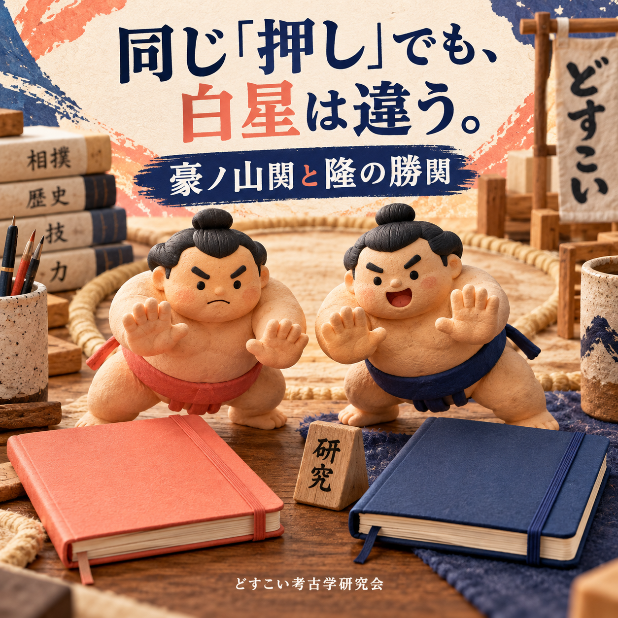 同じ「押し」でも、白星は違う