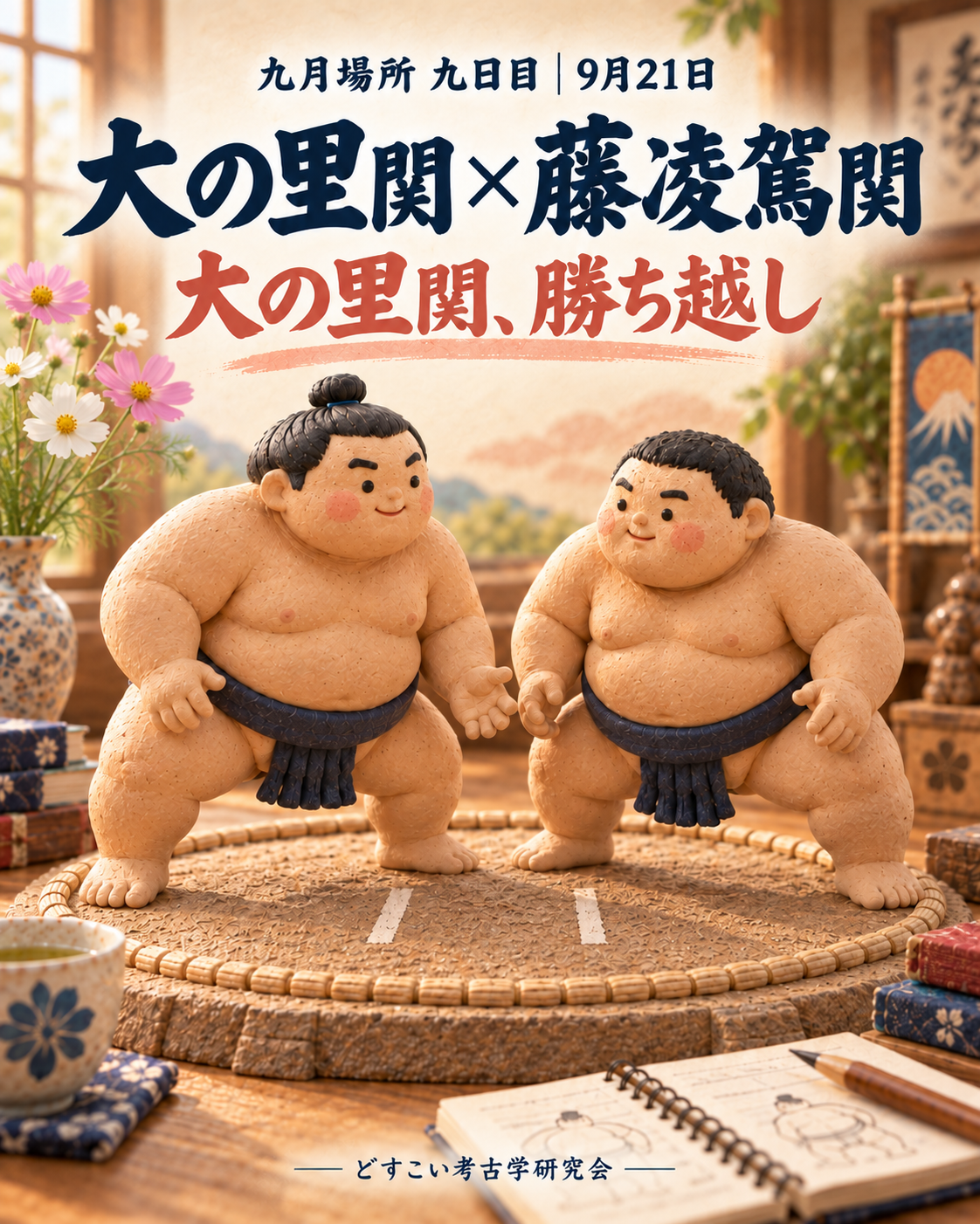 九月場所 九日目・幕内全20番の結果と注目3番｜2026年9月21日