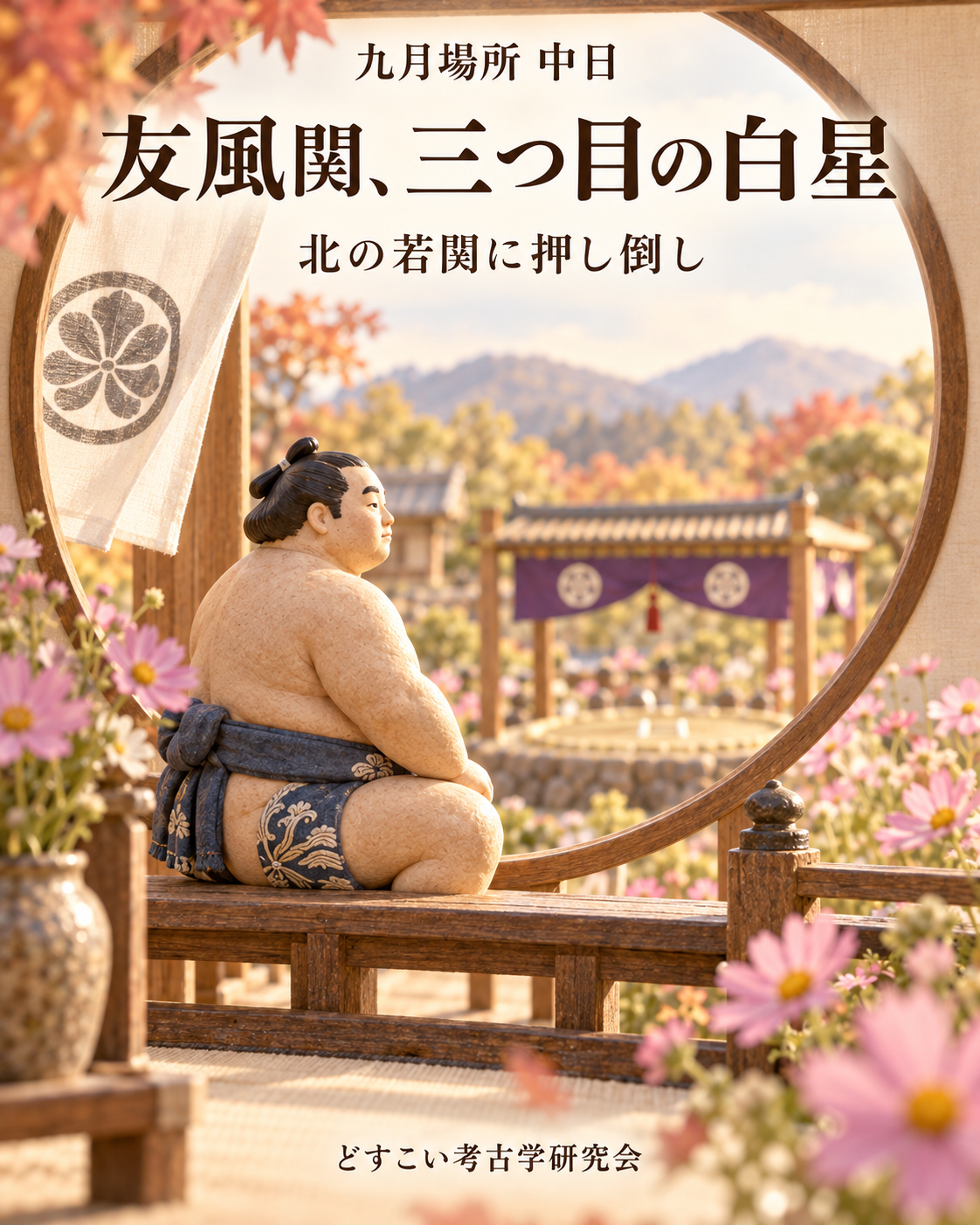 友風関が北の若関に白星、3勝5敗へ