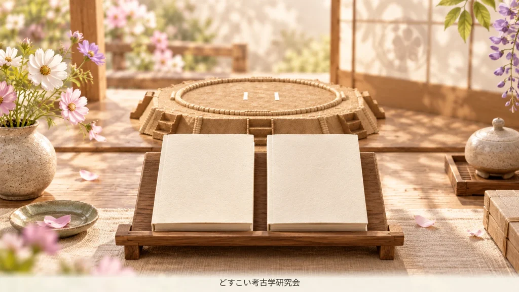 同じ条件の資料を並べるミニチュア