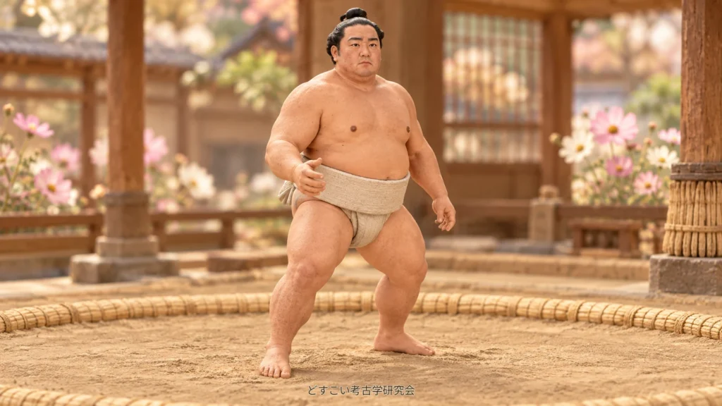 右腕を前に構える日翔志関を題材にした創作ミニチュア